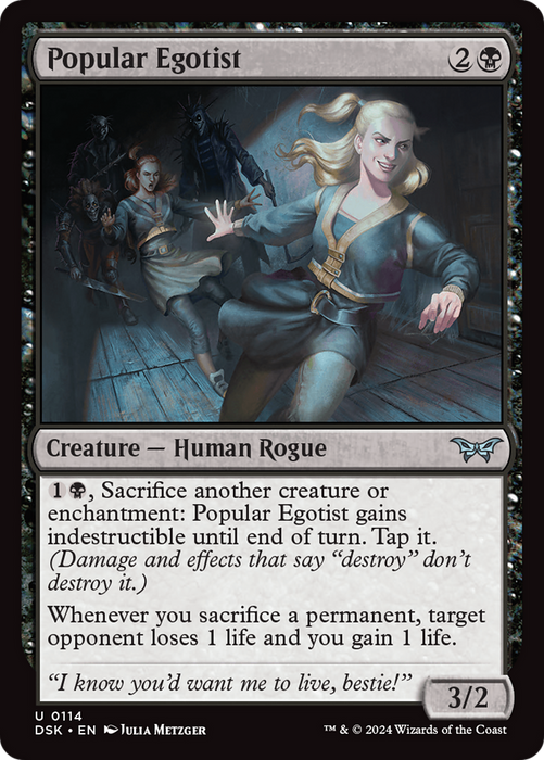 Popular Egotist (DSK-114) - uncommon - Foil