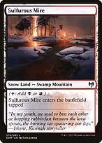 Sulfurous Mire (KHM-270) - common: (snow)