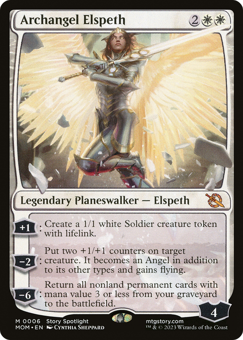 Archangel Elspeth (MOM-006) - mythic