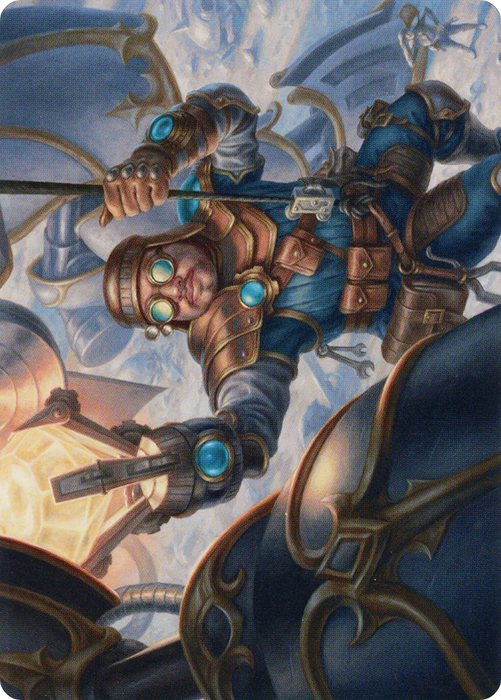 Powerstone Engineer // Powerstone Engineer (ABRO-002) - common (Borderless) - Foil