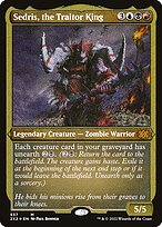 Sedris, the Traitor King (2X2-537) - mythic - Etched Foil