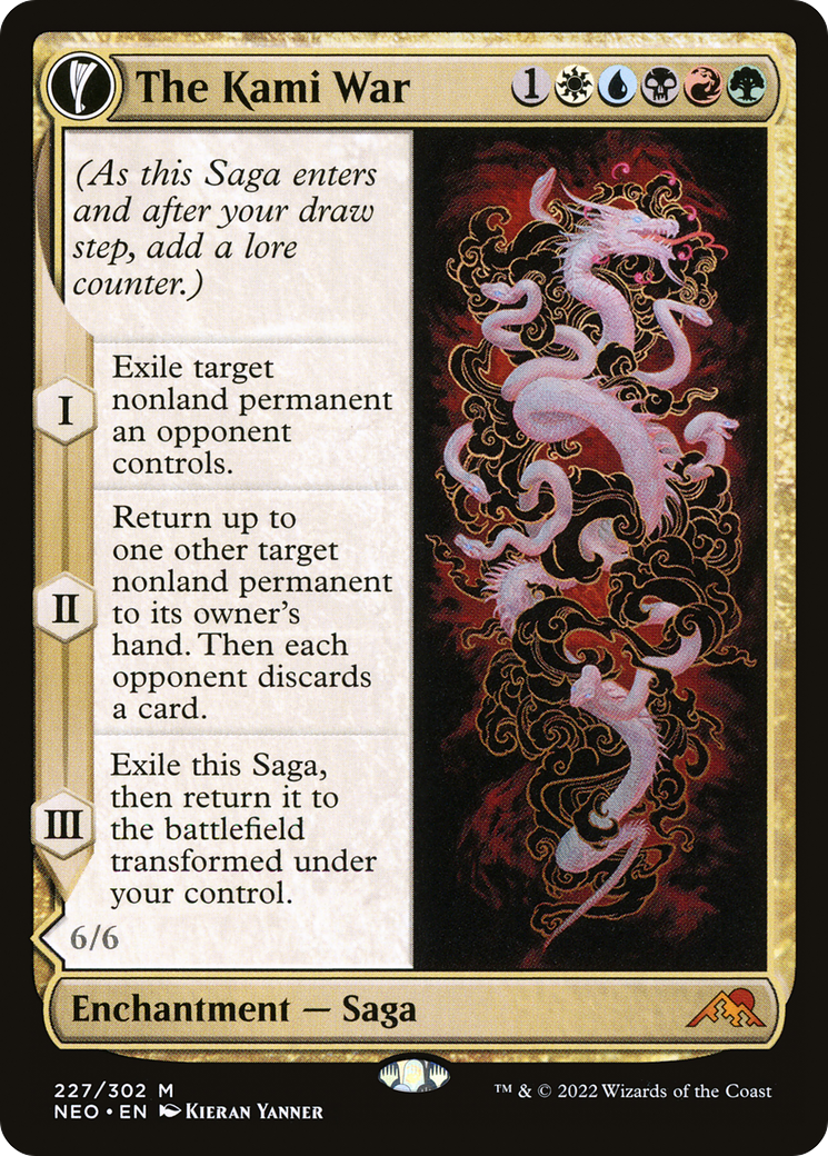 The Kami War // O-Kagachi Made Manifest (NEO-227) - mythic: (fandfc, enchantment)