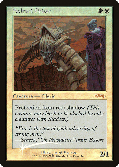Soltari Priest (FNM-001) - rare - Foil