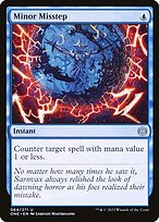 Minor Misstep (ONE-064) - uncommon - Foil