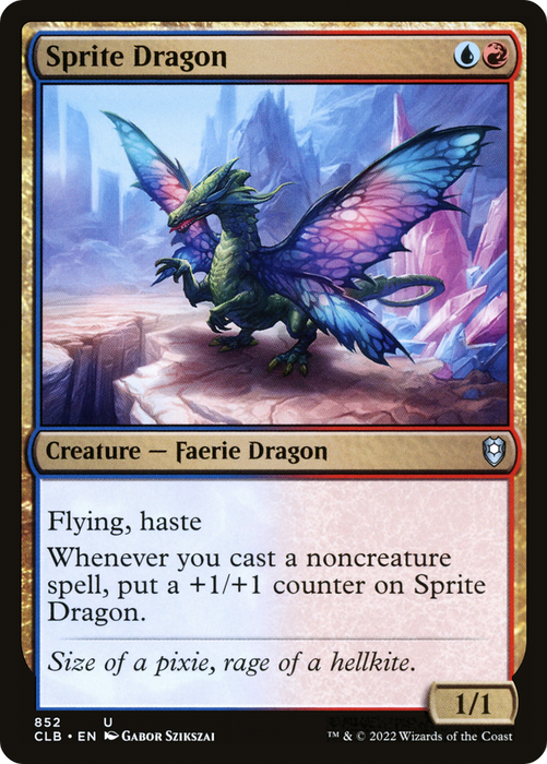 Sprite Dragon (CLB-852) - uncommon