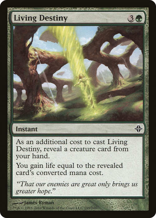 Living Destiny (ROE-195) - common - Foil