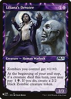 Liliana's Devotee (LIST-M21-298) - uncommon: (Showcase)
