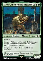Strong, the Brutish Thespian (PIP-612) - rare - Foil