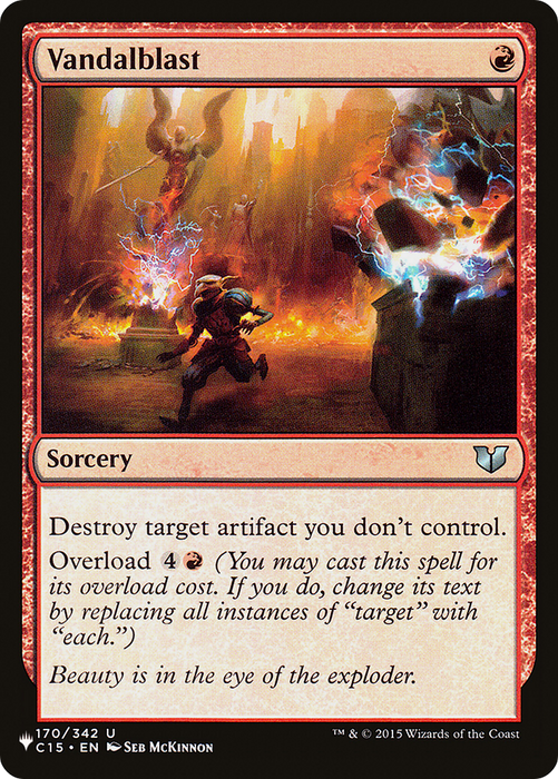 Vandalblast (LIST-C15-170) - uncommon