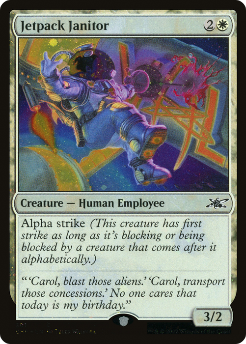 Jetpack Janitor (UNF-301) - common - Foil