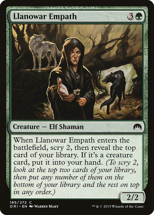 Llanowar Empath (ORI-185) - common