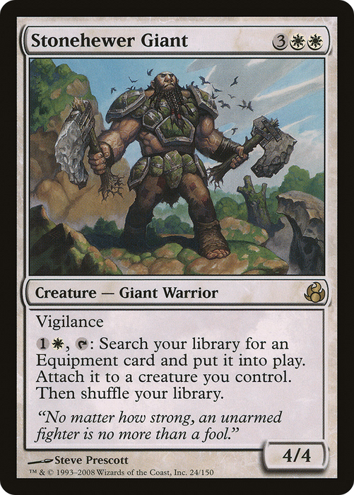 Stonehewer Giant (MOR-024) - rare - Foil