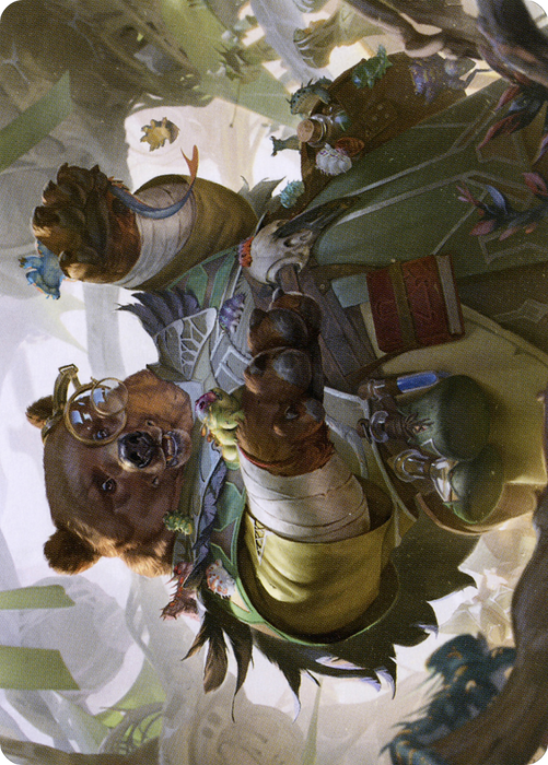 Professor of Zoomancy // Professor of Zoomancy (ASTX-018) - common (Borderless) - Foil