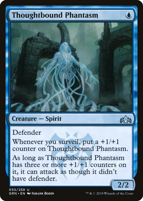 Thoughtbound Phantasm (GRN-055) - uncommon - Foil