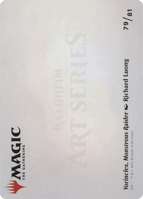 Vorinclex, Monstrous Raider // Vorinclex, Monstrous Raider (AKHM-079) - common (Borderless)
