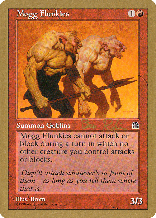 Mogg Flunkies (WCD-BR92) - common