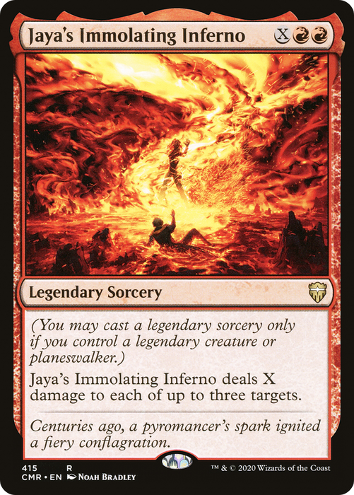 Jaya's Immolating Inferno (CMR-415) - rare