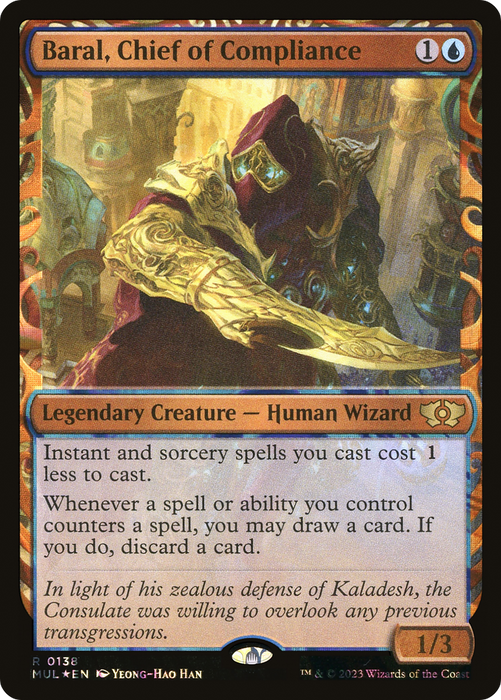 Baral, Chief of Compliance (MUL-138) - rare: (Showcase) - Foil