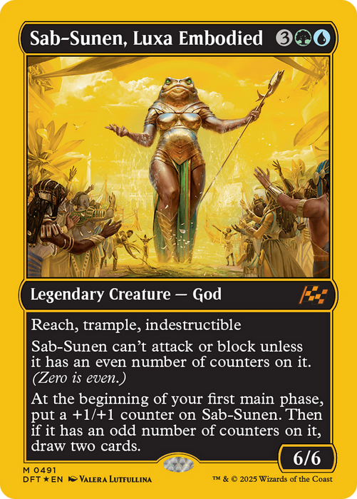 Sab-Sunen, Luxa Embodied (DFT-491) - mythic - Foil