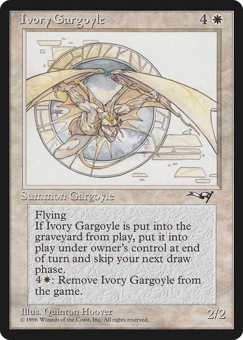 Ivory Gargoyle (ALL-005) - rare