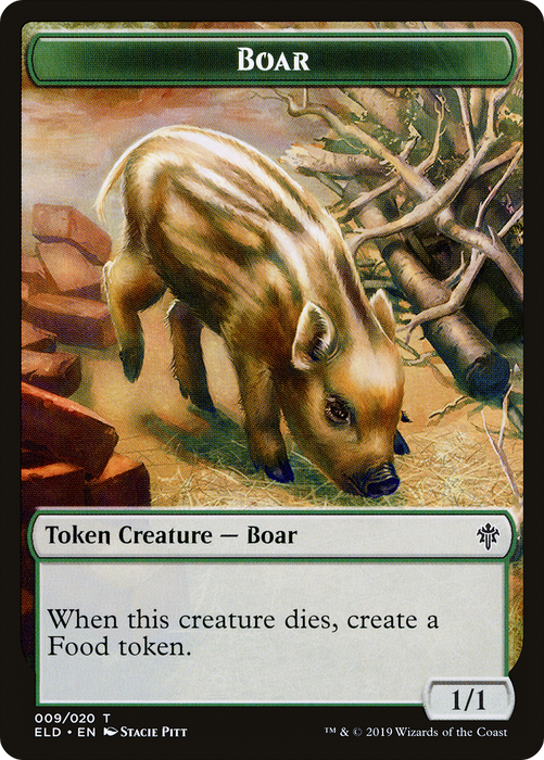 Boar (TELD-009) - common - Foil
