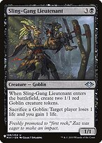 Sling-Gang Lieutenant (LIST-MH1-108) - uncommon