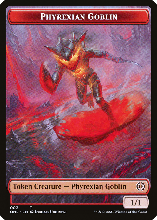 Phyrexian Goblin (TONE-003) - common