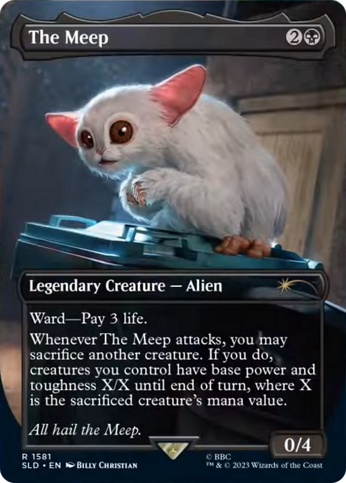 The Meep (SLD-1581) - rare (Borderless) - Foil
