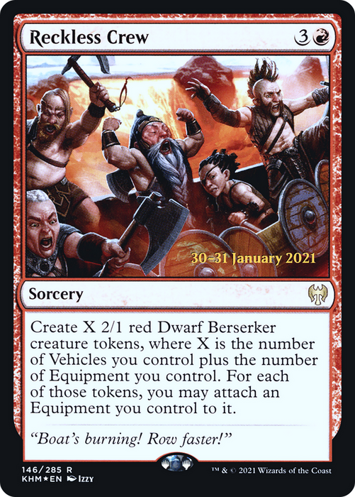Reckless Crew (PRE-146S) - rare - Foil