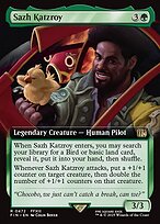 Sazh Katzroy (Extended Art) (FIN-472) - rare