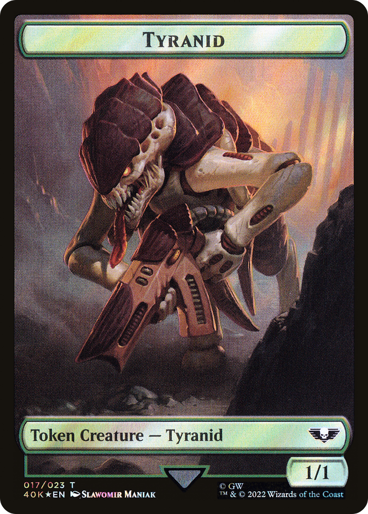 Tyranid (T40K-17★) - common - Foil