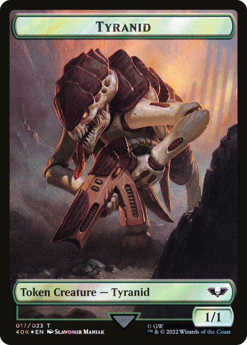Tyranid (T40K-17★) - common - Foil