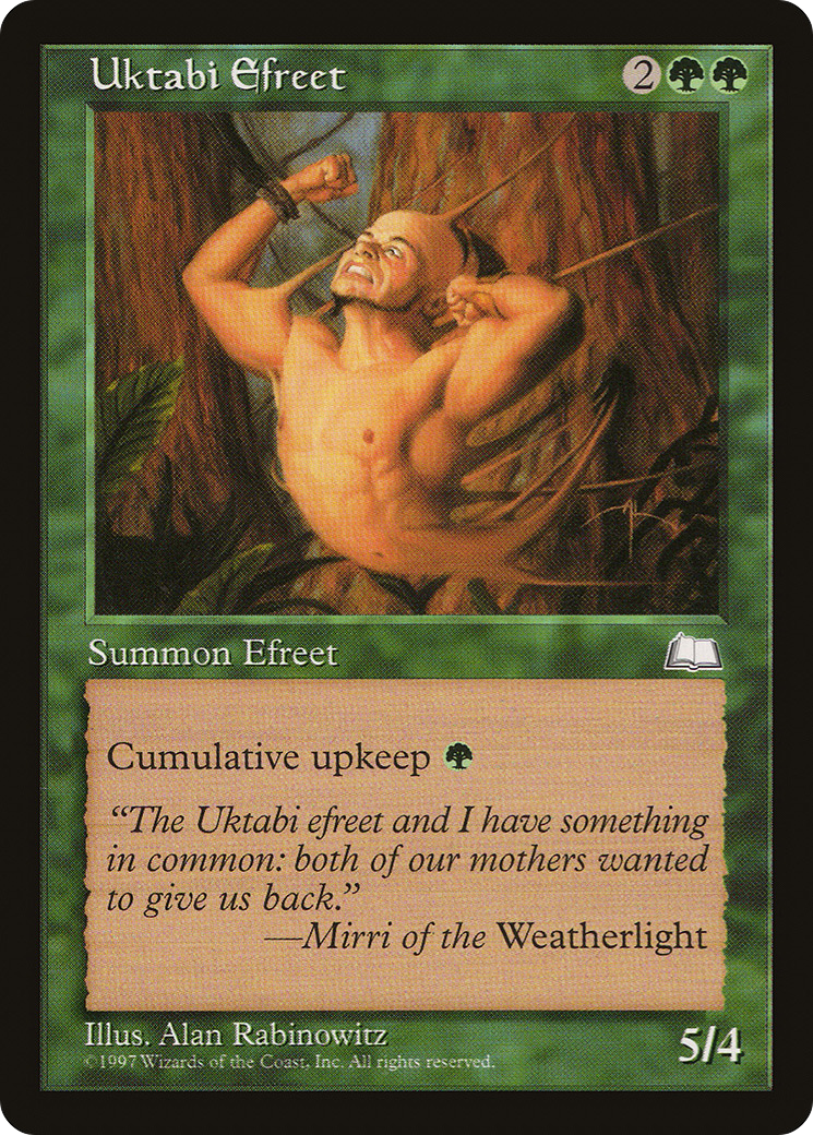Uktabi Efreet (WTH-143) - common