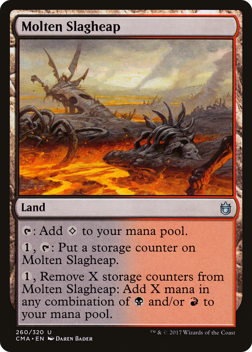 Molten Slagheap (CMA-260) - uncommon