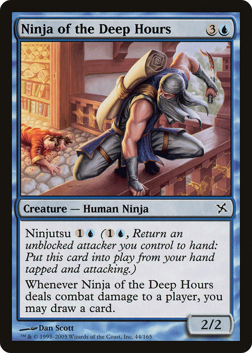 Ninja of the Deep Hours (BOK-044) - common - Foil
