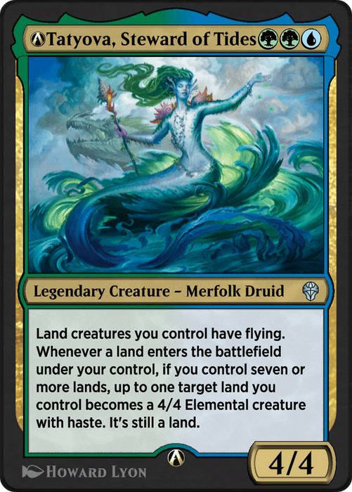 A-Tatyova, Steward of Tides (DMU-A-222) - uncommon