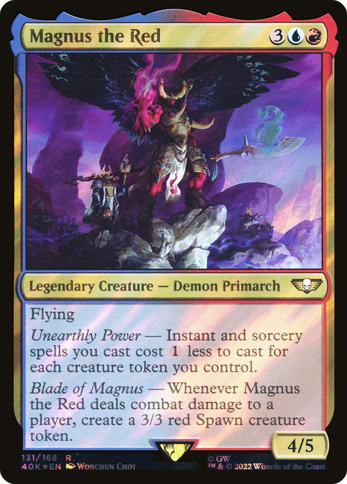 Magnus the Red (40K-131★) - rare - Foil