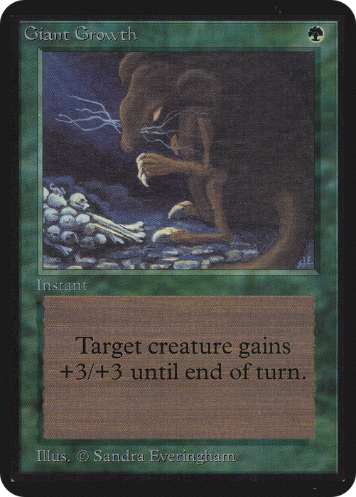 Giant Growth (LEA-197) - common