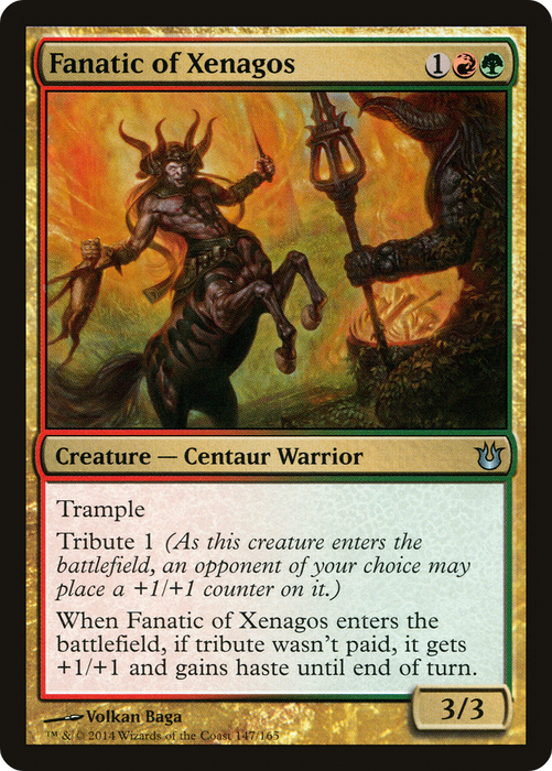Fanatic of Xenagos (BNG-147) - uncommon - Foil
