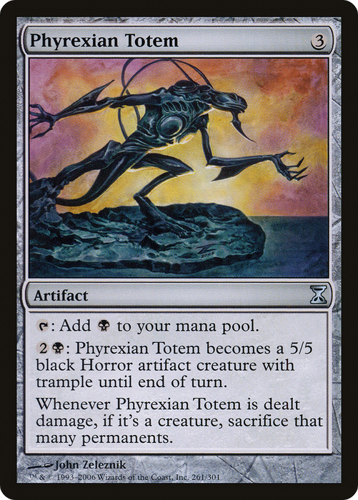 Phyrexian Totem (TSP-261) - uncommon