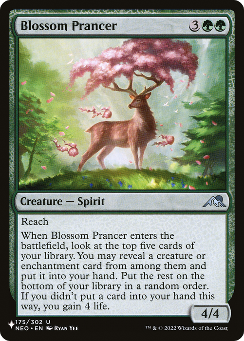 Blossom Prancer (LIST-NEO-175) - uncommon