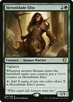 Heronblade Elite (MIC-026) - rare