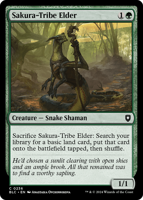 Sakura-Tribe Elder (BLC-236) - common