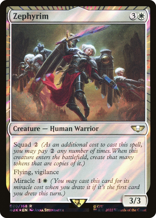 Zephyrim (40K-20★) - rare - Foil