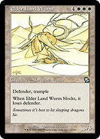 Elder Land Wurm (ME1-011) - uncommon