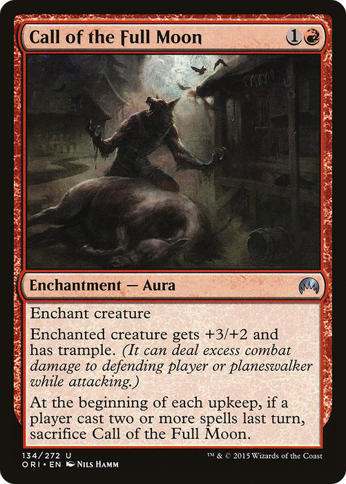 Call of the Full Moon (ORI-134) - uncommon - Foil