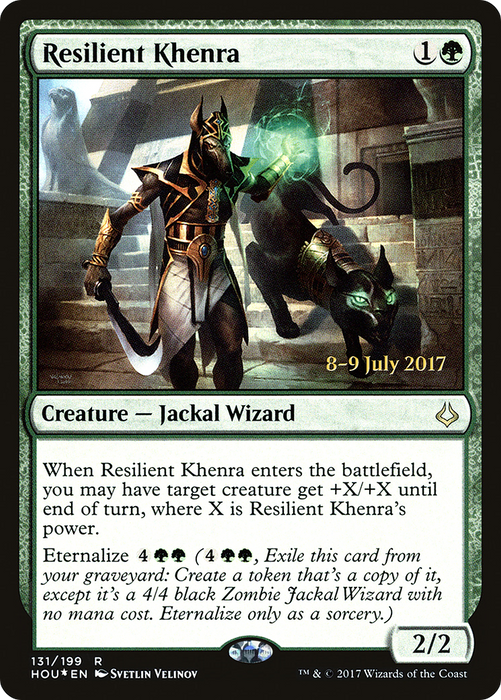 Resilient Khenra (PRE-131S) - rare - Foil