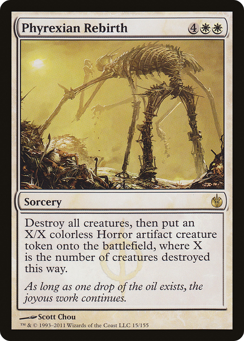 Phyrexian Rebirth (MBS-015) - rare - Foil