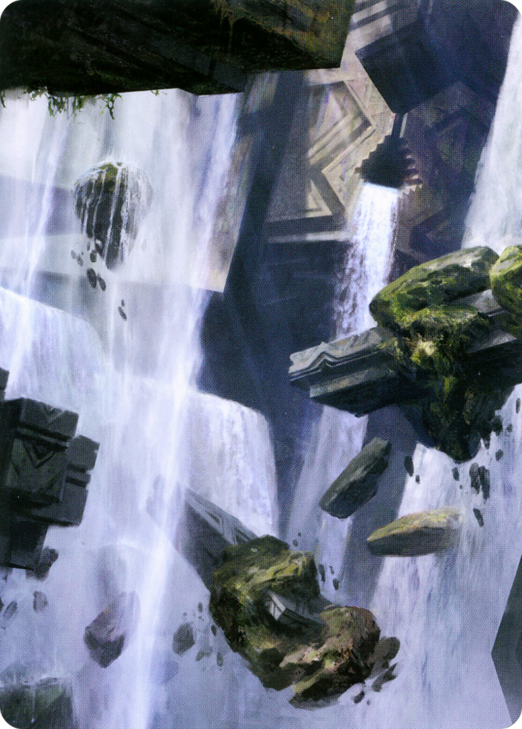 Island // Island (AZNR-010) - common (Borderless) - Foil