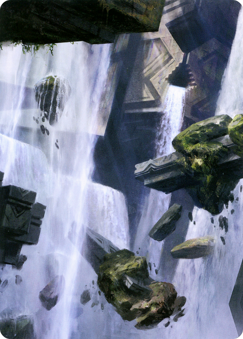 Island // Island (AZNR-010) - common (Borderless) - Foil